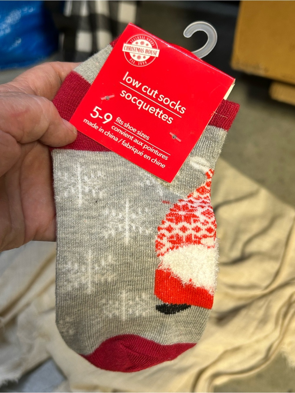 Free w bundle Christmas gnome  Socks